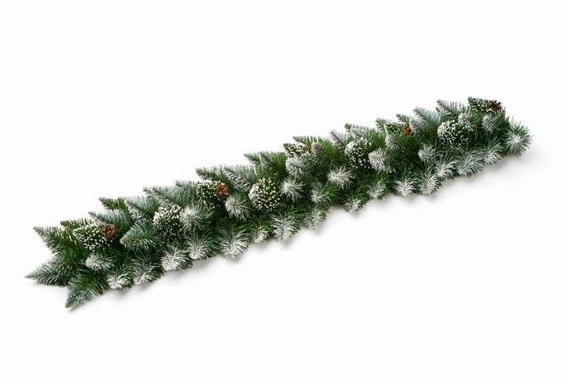 Girlanda Zasnežená borovica miešaná 100cm /od 5 kusov AKCIA