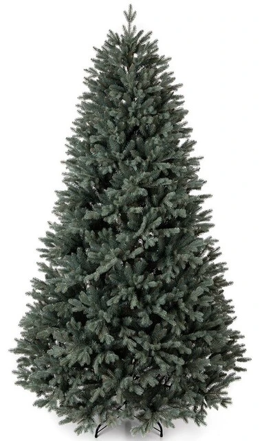 Smrek strieborný 3D Vianočný stromček 220 cm