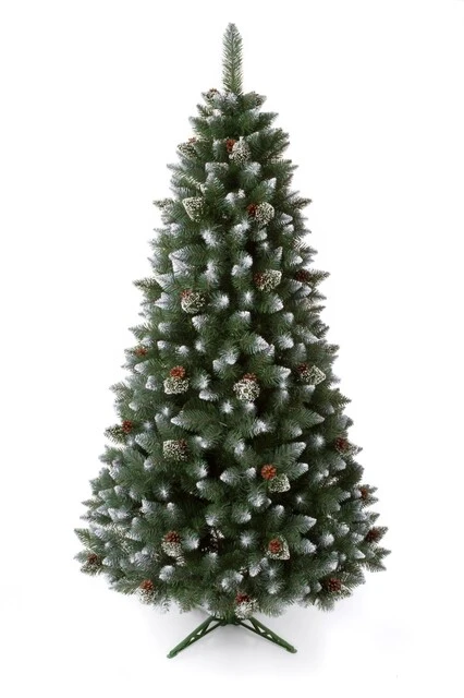 VÝPREDAJ Borovica Demänovská - Zasnežený vianočný stromček 210 cm